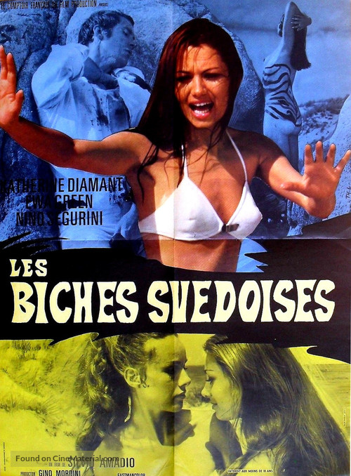 L&#039;isola delle svedesi - French Movie Poster