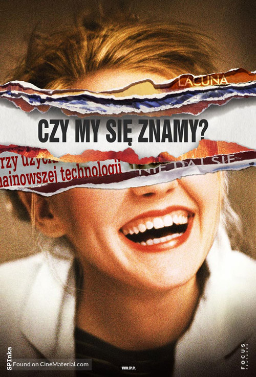Eternal Sunshine of the Spotless Mind - Polish Movie Poster