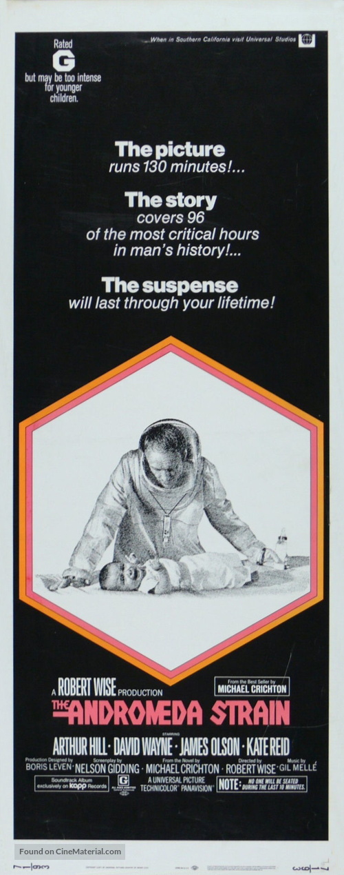 The Andromeda Strain - Movie Poster
