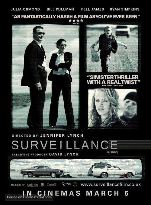 Surveillance - British Movie Poster