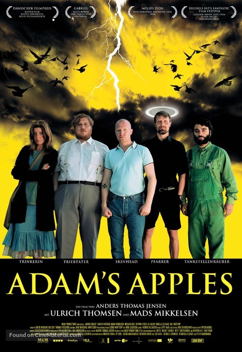 Adams &aelig;bler - German Movie Poster