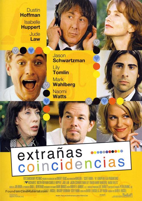 I Heart Huckabees - Spanish Movie Poster