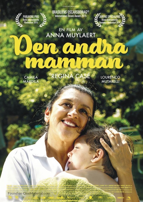 Que Horas Ela Volta? - Swedish Movie Poster