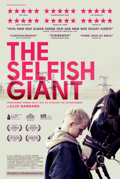 The Selfish Giant - Danish Movie Poster