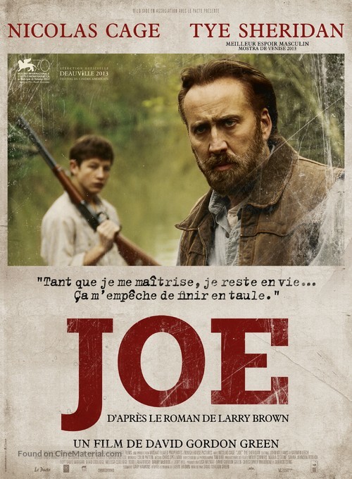 Joe - French Movie Poster