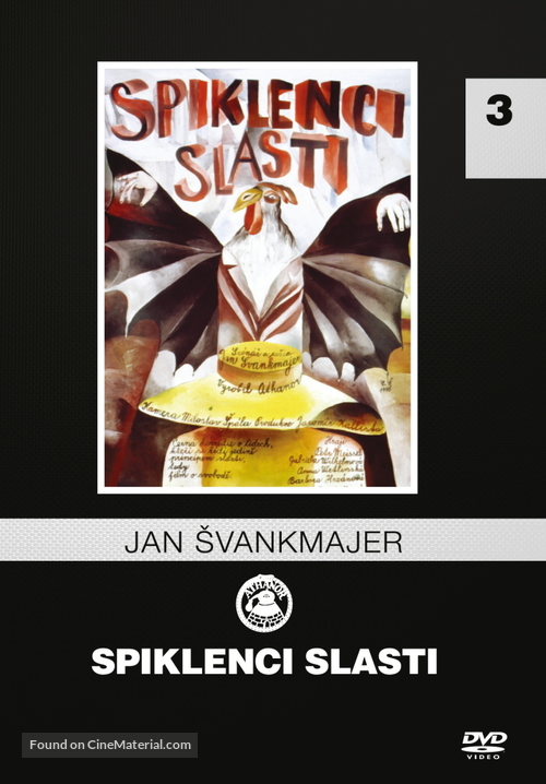 Spiklenci slasti - Czech DVD movie cover
