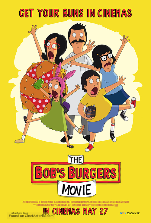 The Bob&#039;s Burgers Movie - British Movie Poster