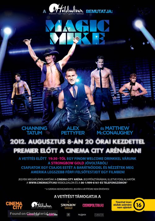 Magic Mike - Hungarian Movie Poster