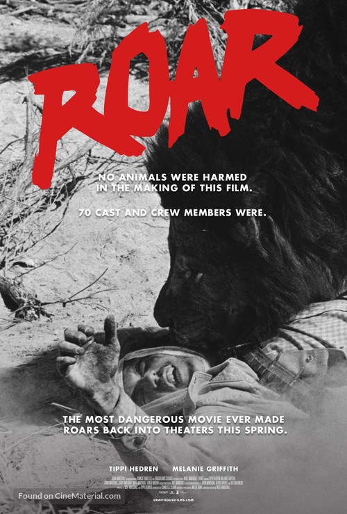 Roar - Re-release movie poster