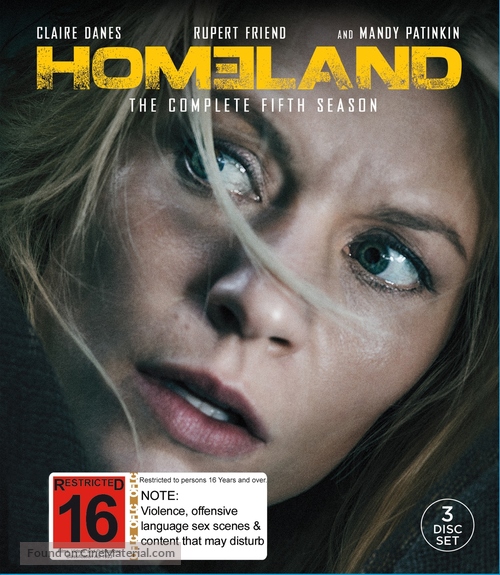 &quot;Homeland&quot; - New Zealand Blu-Ray movie cover