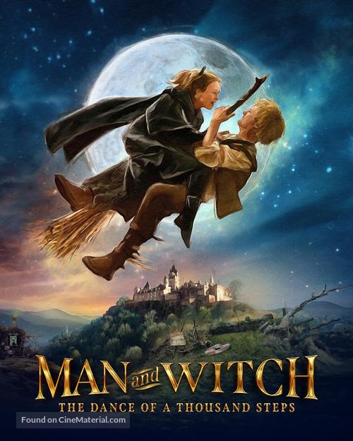 Man &amp; Witch - British Movie Poster