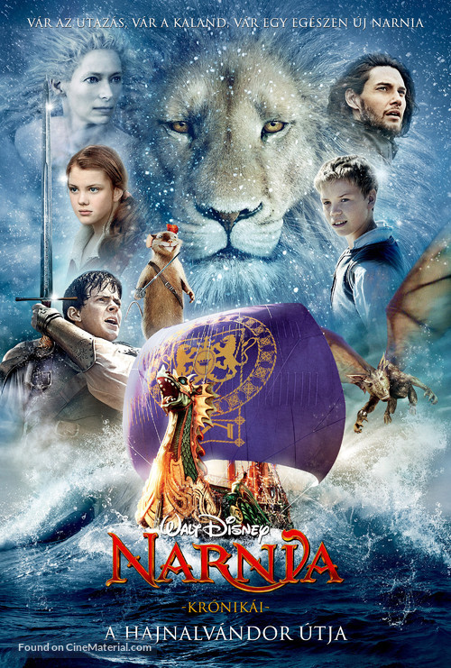 The Chronicles of Narnia: The Voyage of the Dawn Treader - Hungarian Movie Poster