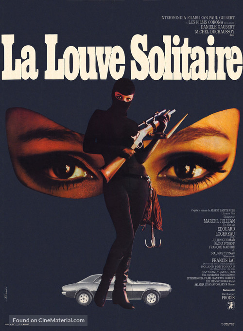 La louve solitaire - French Movie Poster