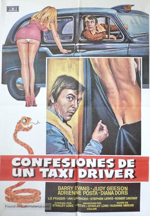Adventures of a Taxi Driver - Spanish Movie Poster