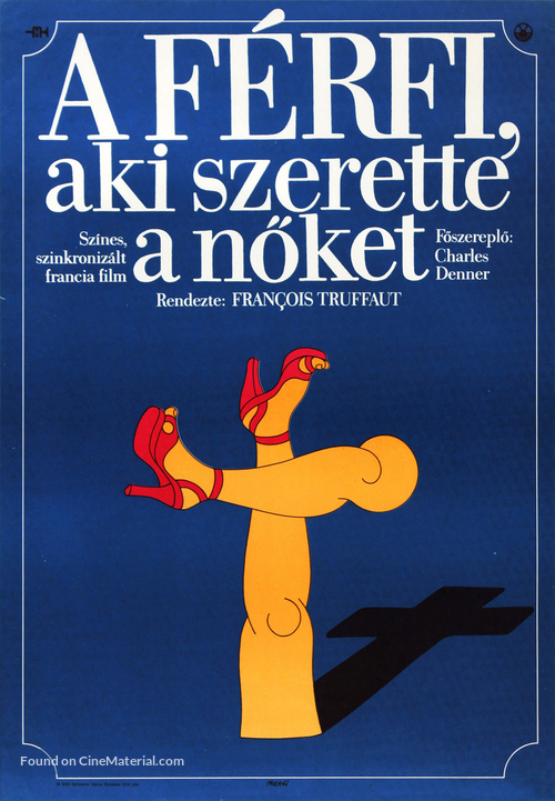 L&#039;homme qui aimait les femmes - Hungarian Movie Poster