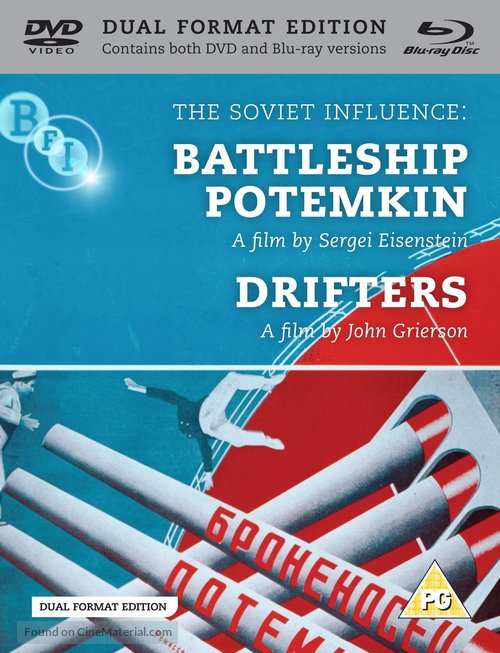 Bronenosets Potyomkin - British Blu-Ray movie cover