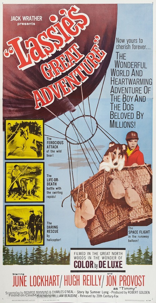 Lassie&#039;s Great Adventure - Movie Poster
