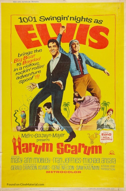 Harum Scarum - Movie Poster