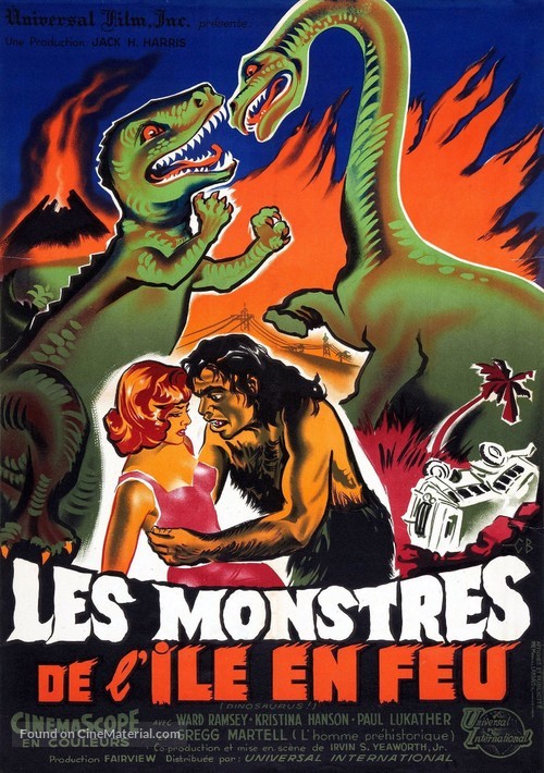 Dinosaurus! - French Movie Poster