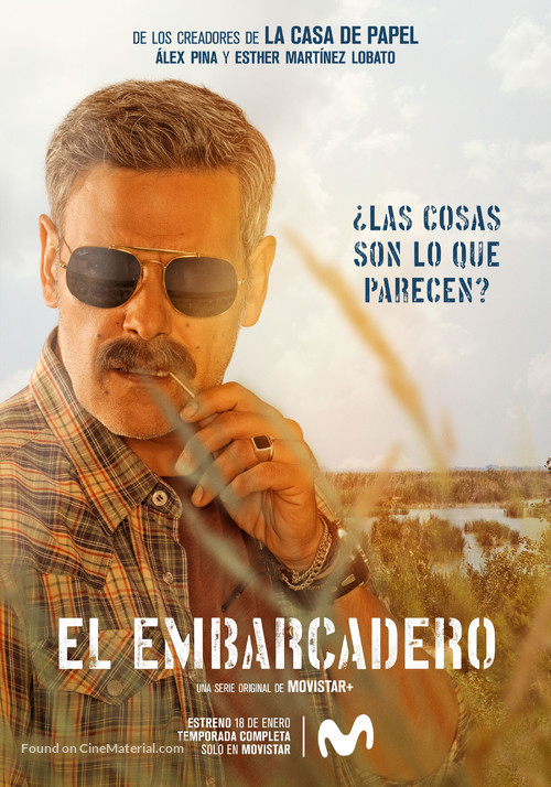 &quot;El embarcadero&quot; - Spanish Movie Poster