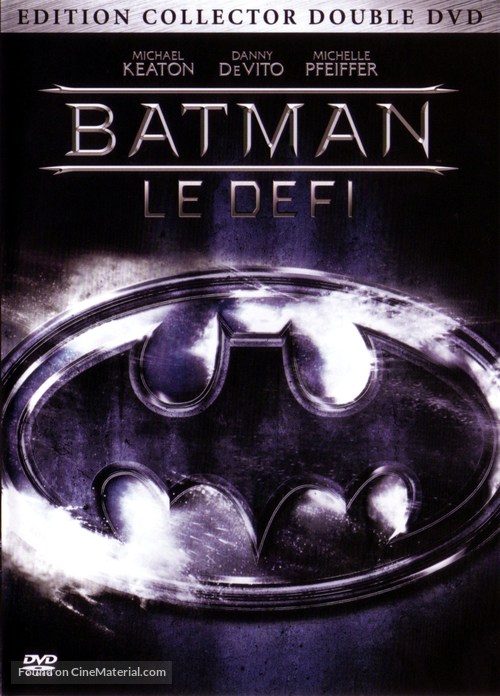 Batman Returns - French DVD movie cover