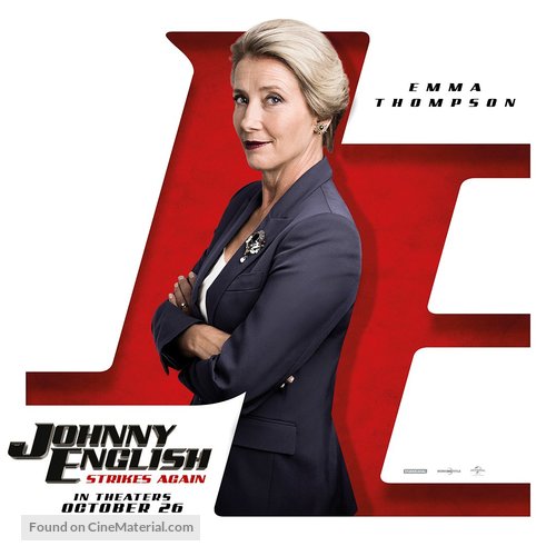 Johnny English Strikes Again - Movie Poster