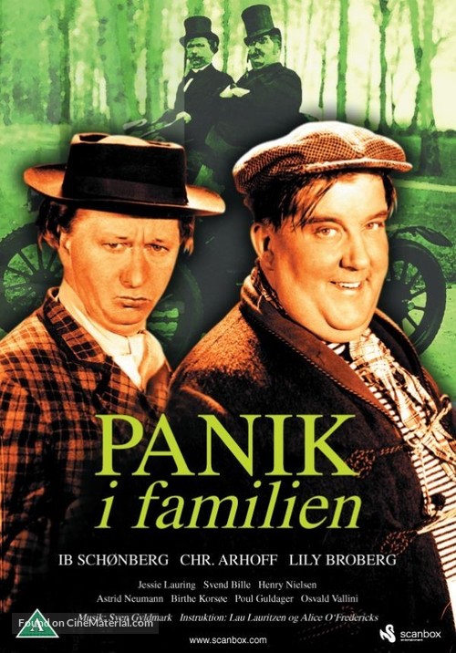 Panik i familien - Danish DVD movie cover