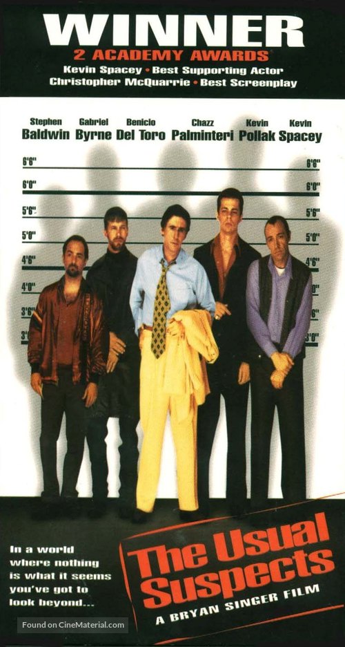 The Usual Suspects - VHS movie cover