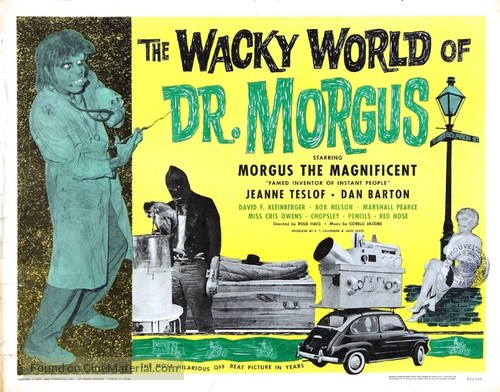 The Wacky World of Dr. Morgus - Movie Poster