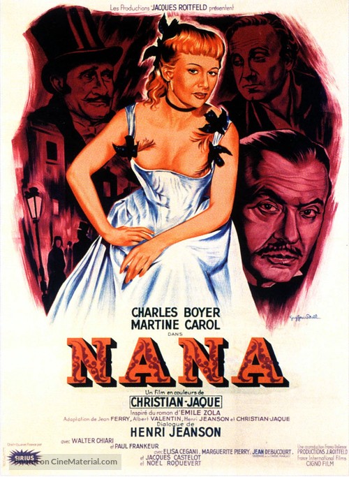 Nana - French Movie Poster