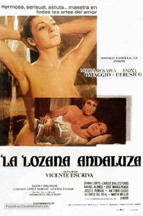 Lozana andaluza, La - Spanish Movie Poster