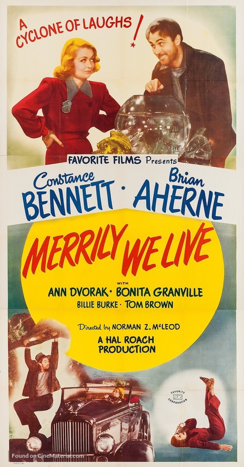 Merrily We Live - Movie Poster