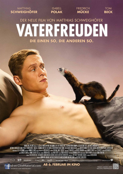Vaterfreuden - German Movie Poster
