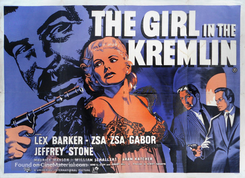 The Girl in the Kremlin - British Movie Poster
