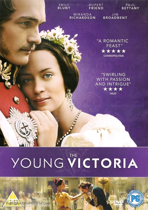 The Young Victoria - British DVD movie cover