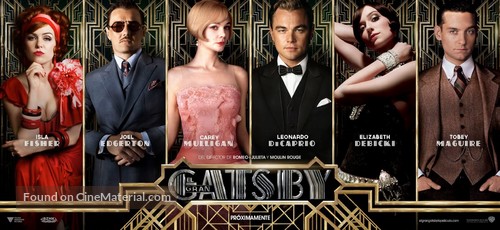 The Great Gatsby - Argentinian Movie Poster