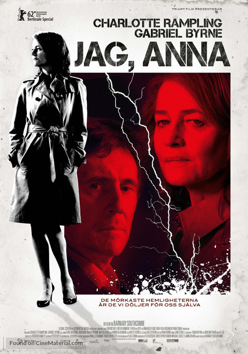I, Anna - Swedish Movie Poster
