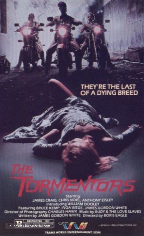 The Tormentors - VHS movie cover