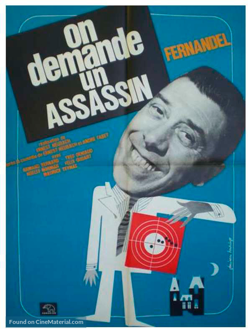 On demande un assassin - French Movie Poster