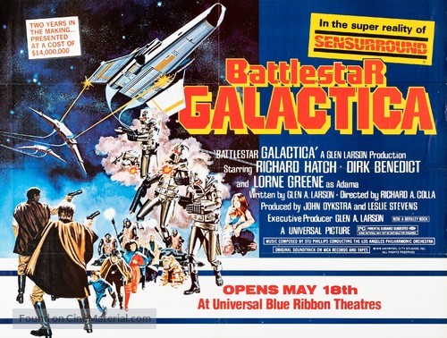 &quot;Battlestar Galactica&quot; - Advance movie poster