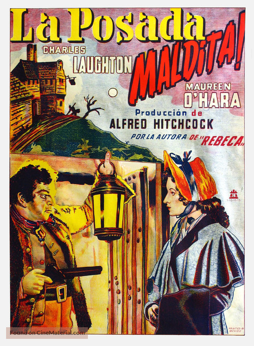 Jamaica Inn - Mexican Movie Poster