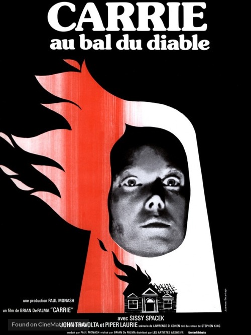 Carrie - French Movie Poster