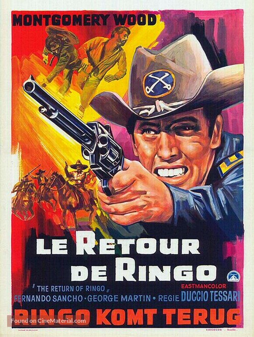 Il ritorno di Ringo - Belgian Movie Poster