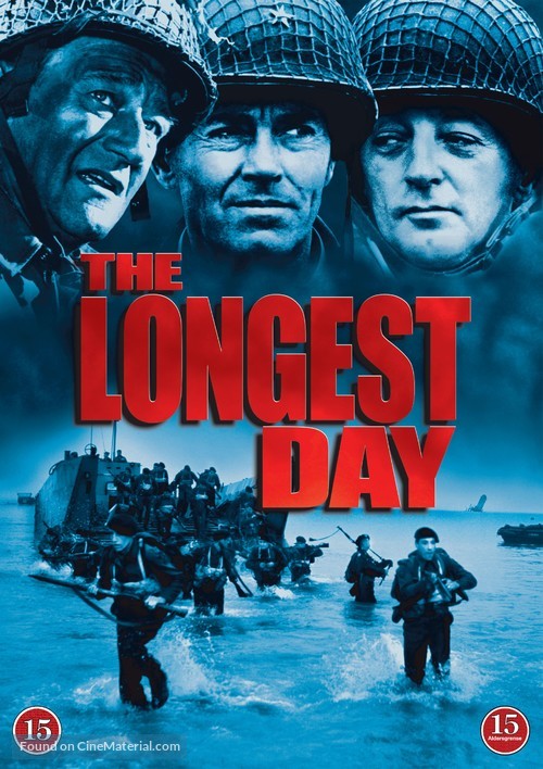 The Longest Day - Danish DVD movie cover