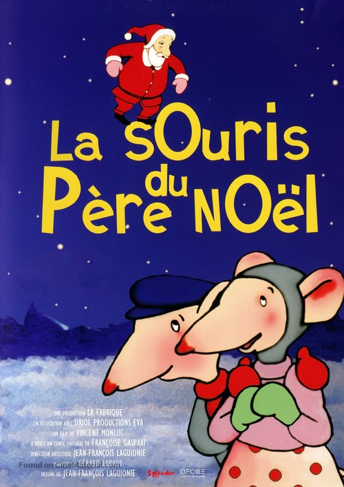 La souris du P&egrave;re No&euml;l - French Movie Poster