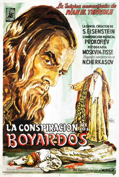 Ivan Groznyy II: Boyarsky zagovor - Argentinian Movie Poster