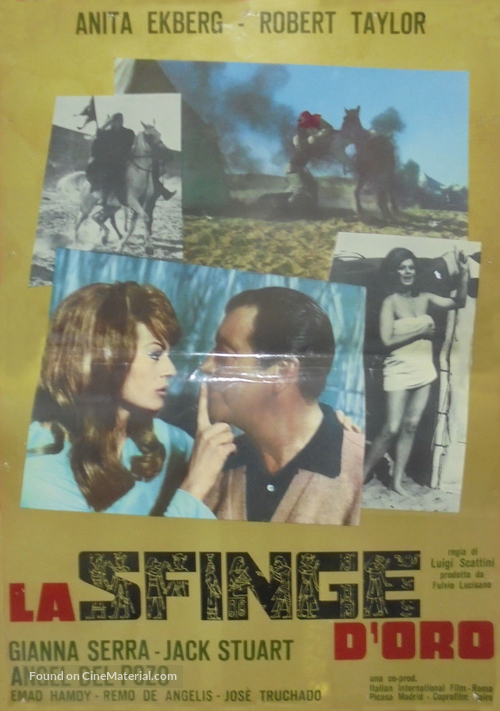 La sfinge d&#039;oro - Italian Movie Poster