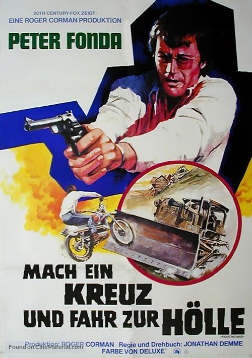 Fighting Mad - German Movie Poster