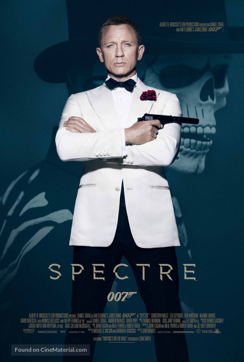 Spectre - Danish Movie Poster