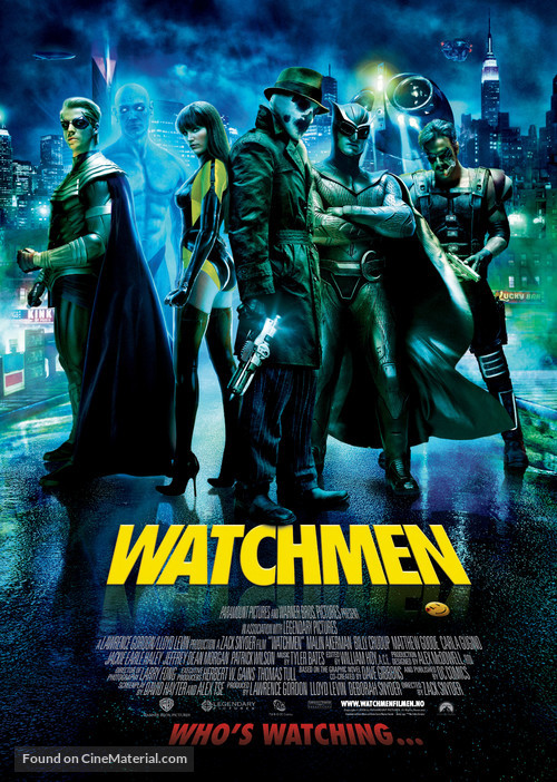 Watchmen - Norwegian Movie Poster